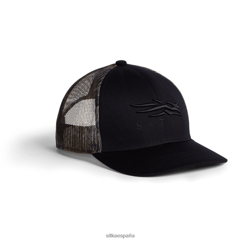 unisexo SITKA Gear negro camionero icon wood mid pro sombreros 8D62F0332