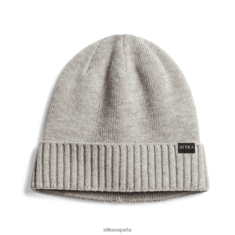 unisexo SITKA Gear cuero gris gorro de punto con puños gorros 8D62F0303