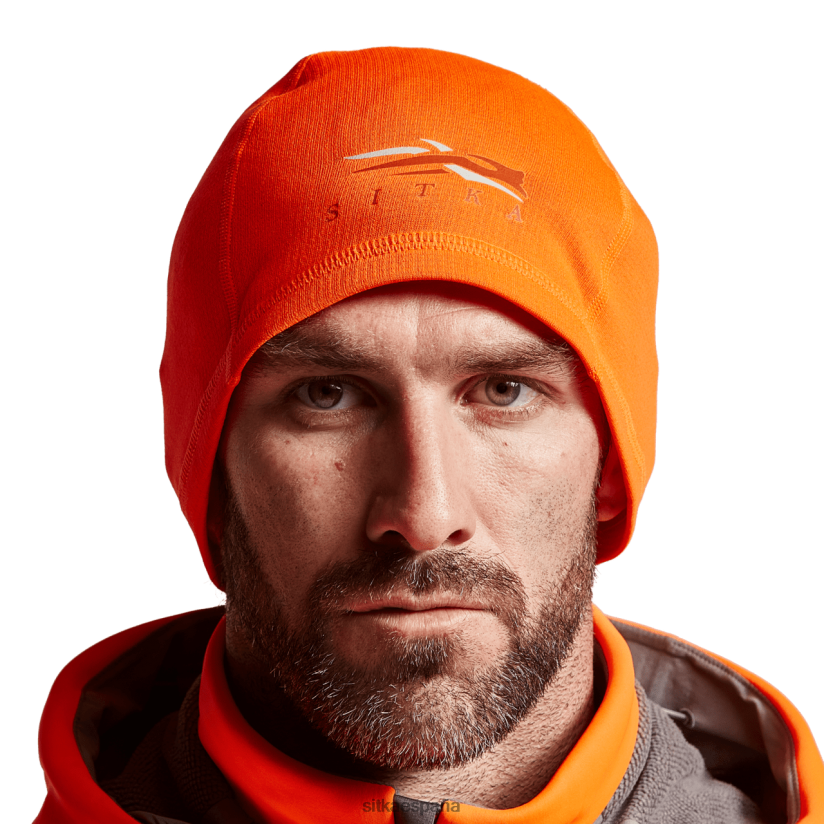unisexo SITKA Gear naranja brillante gorro transversal gorros 8D62F0187