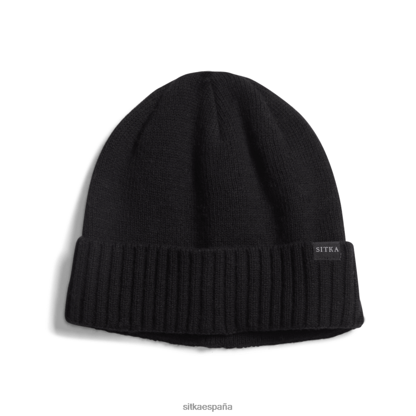 unisexo SITKA Gear negro gorro de punto con puños gorros 8D62F0300