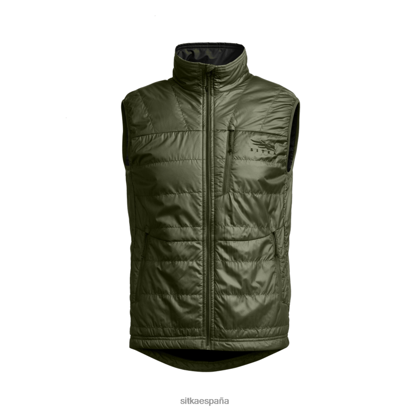 hombres SITKA Gear aceituna polvorienta chaleco aerolito kelvin chaquetas y chalecos 8D62F074