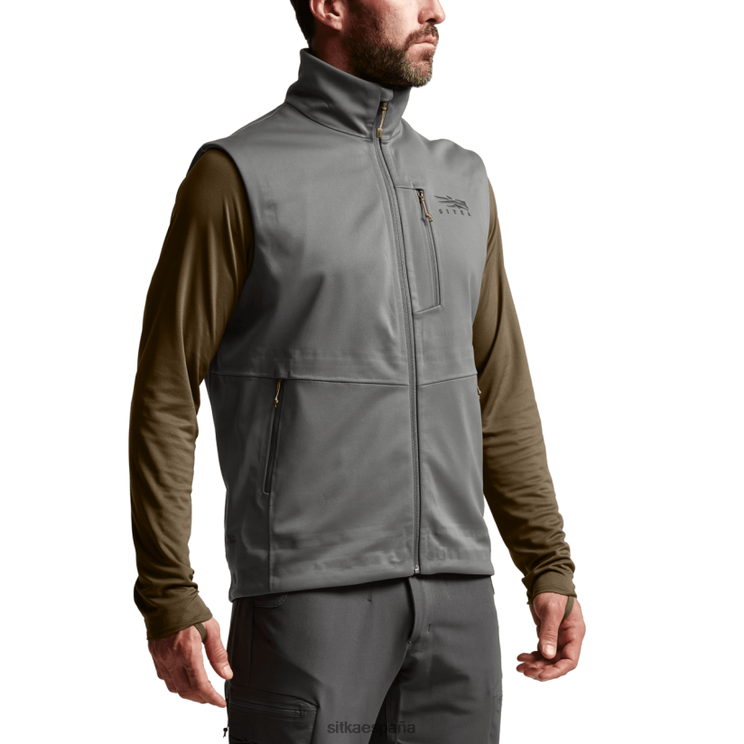 hombres SITKA Gear granito chaleco jetstream chaquetas y chalecos 8D62F067