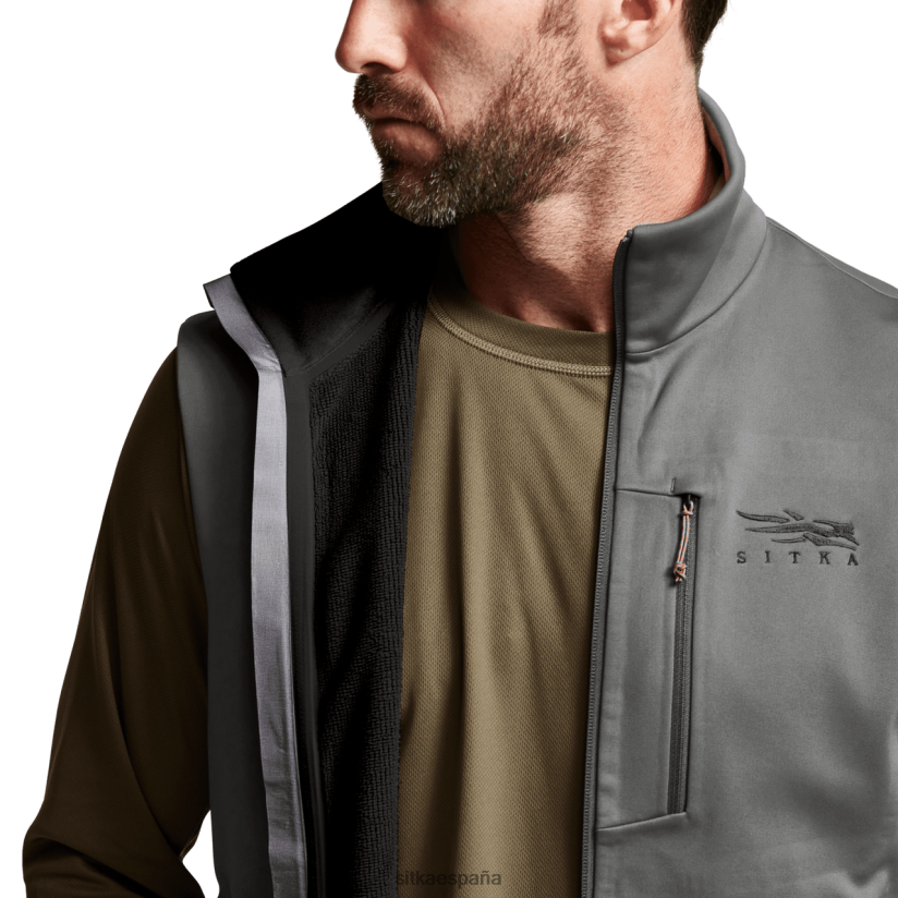 hombres SITKA Gear granito chaleco jetstream chaquetas y chalecos 8D62F067