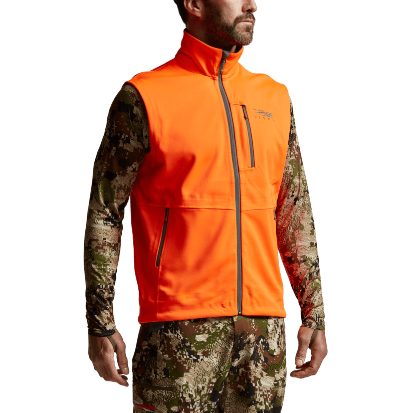 hombres SITKA Gear naranja brillante chaleco jetstream chaquetas y chalecos 8D62F063