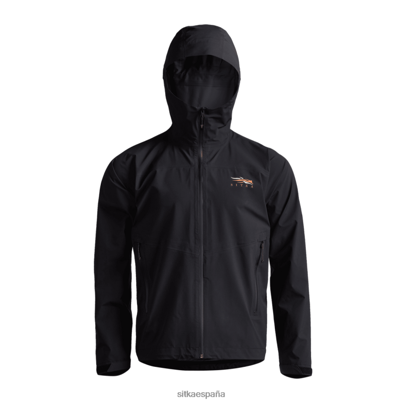 hombres SITKA Gear negro chaqueta punto de rocío chaquetas y chalecos 8D62F030