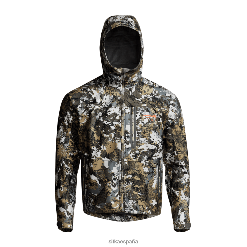 hombres SITKA Gear optifade elevado ii chaqueta de aguacero chaquetas y chalecos 8D62F048
