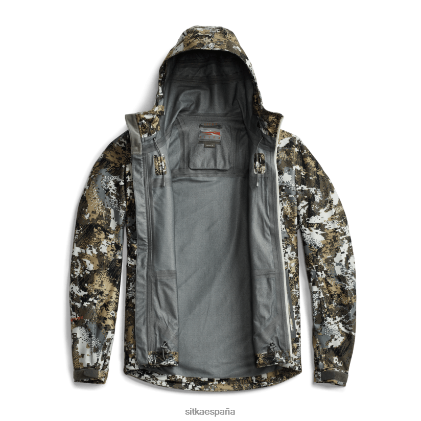 hombres SITKA Gear optifade elevado ii chaqueta de aguacero chaquetas y chalecos 8D62F048