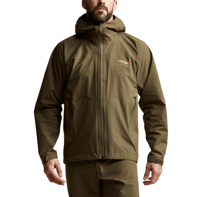 hombres SITKA Gear pirita chaqueta punto de rocío chaquetas y chalecos 8D62F029