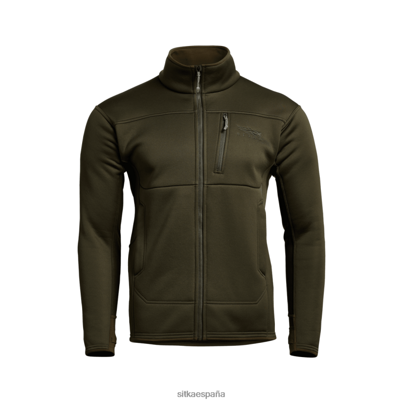 hombres SITKA Gear liquen profundo chaqueta transversal chaquetas y chalecos 8D62F043