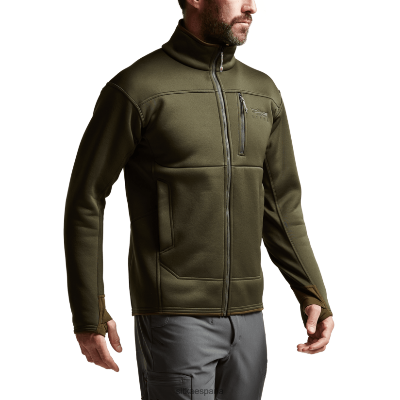 hombres SITKA Gear liquen profundo chaqueta transversal chaquetas y chalecos 8D62F043