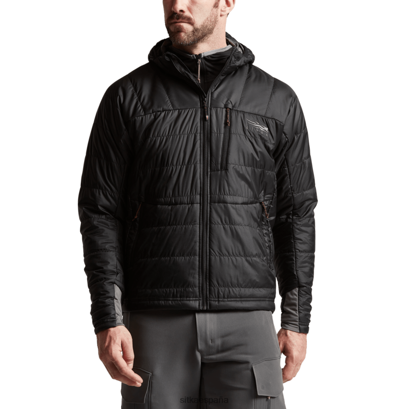 hombres SITKA Gear negro chaqueta aerolita kelvin chaquetas y chalecos 8D62F07