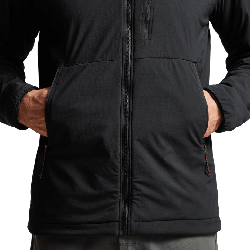 hombres SITKA Gear negro chaqueta ambiental chaquetas y chalecos 8D62F037