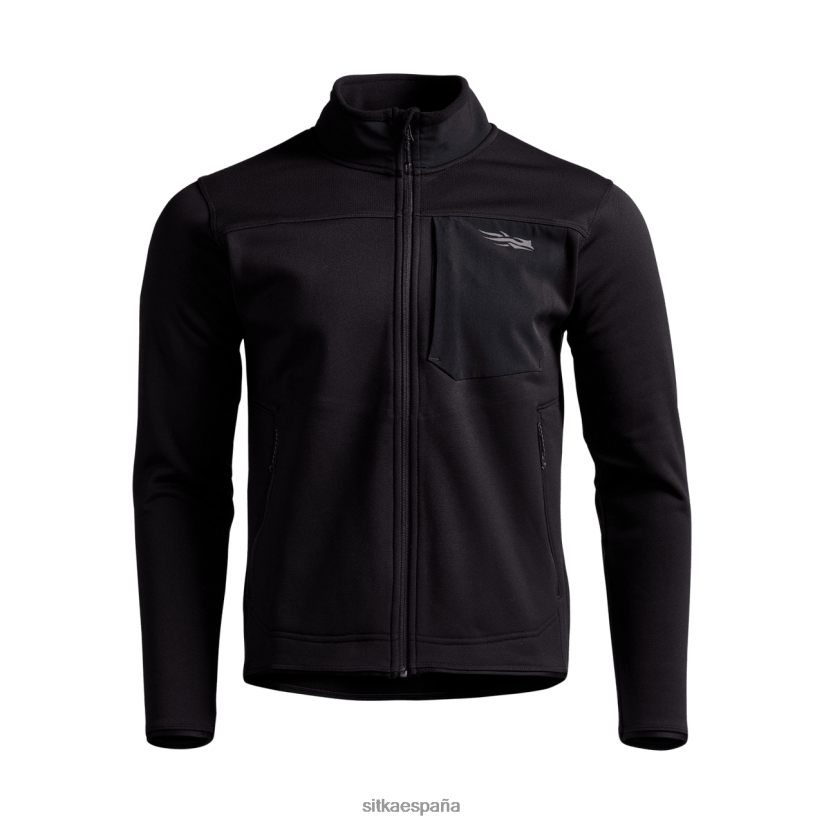 hombres SITKA Gear negro chaqueta polar dry creek chaquetas y chalecos 8D62F058