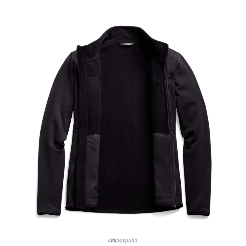 hombres SITKA Gear negro chaqueta polar dry creek chaquetas y chalecos 8D62F058