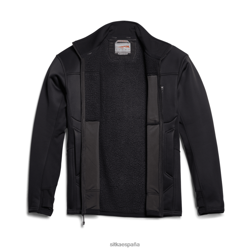 hombres SITKA Gear negro chaqueta transversal chaquetas y chalecos 8D62F042