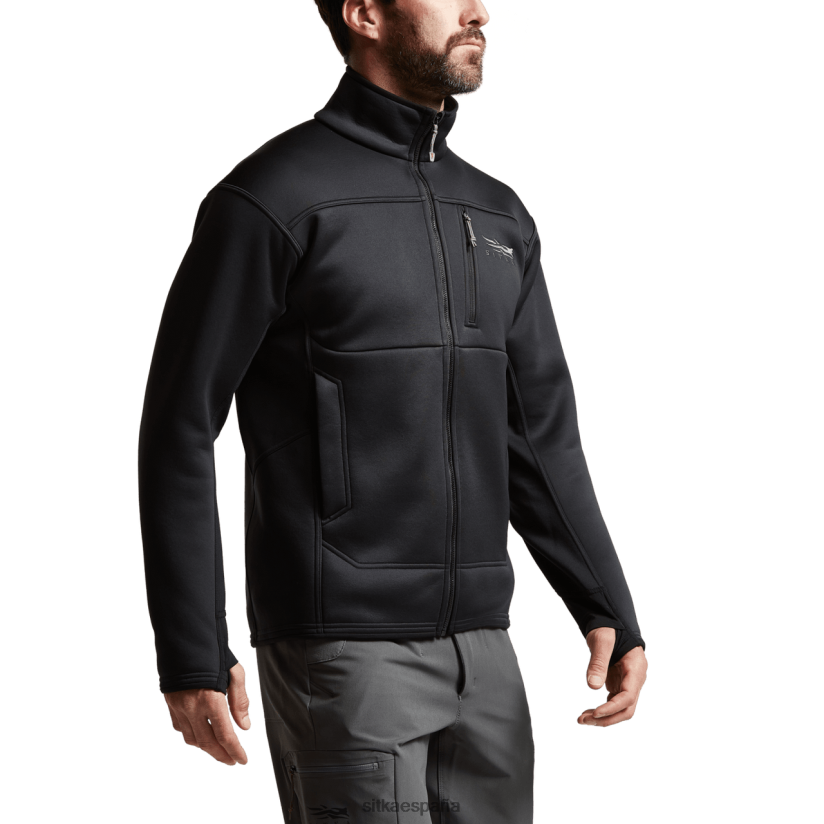 hombres SITKA Gear negro chaqueta transversal chaquetas y chalecos 8D62F042