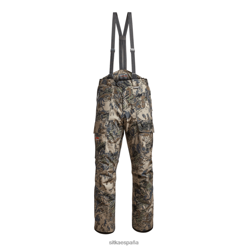 hombres SITKA Gear optifade país abierto pantalón con tirantes Blizzard Aerolite fondos 8D62F0208