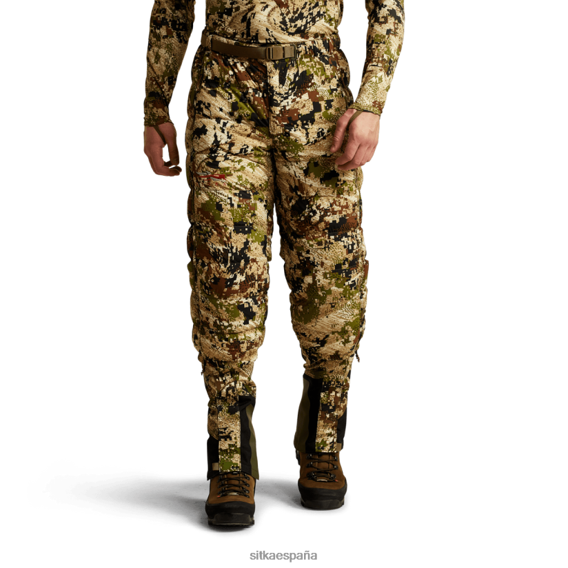 hombres SITKA Gear optifade subalpino pantalón kelvin lite plumón 3/4 fondos 8D62F0209