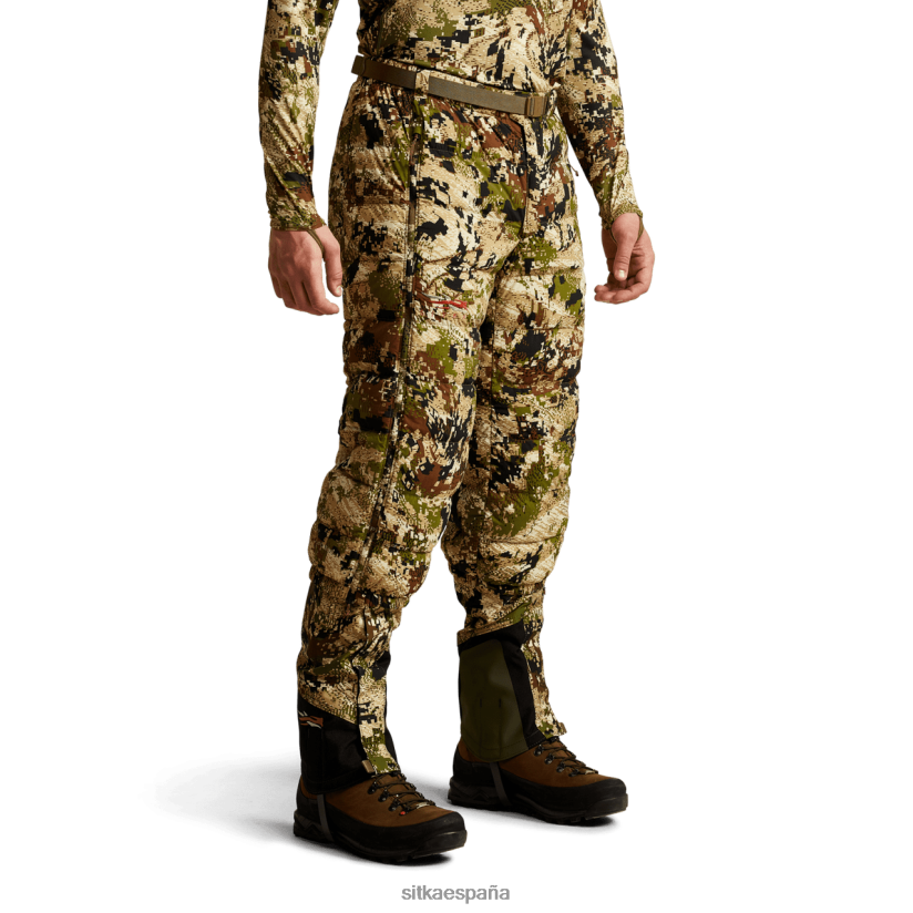 hombres SITKA Gear optifade subalpino pantalón kelvin lite plumón 3/4 fondos 8D62F0209