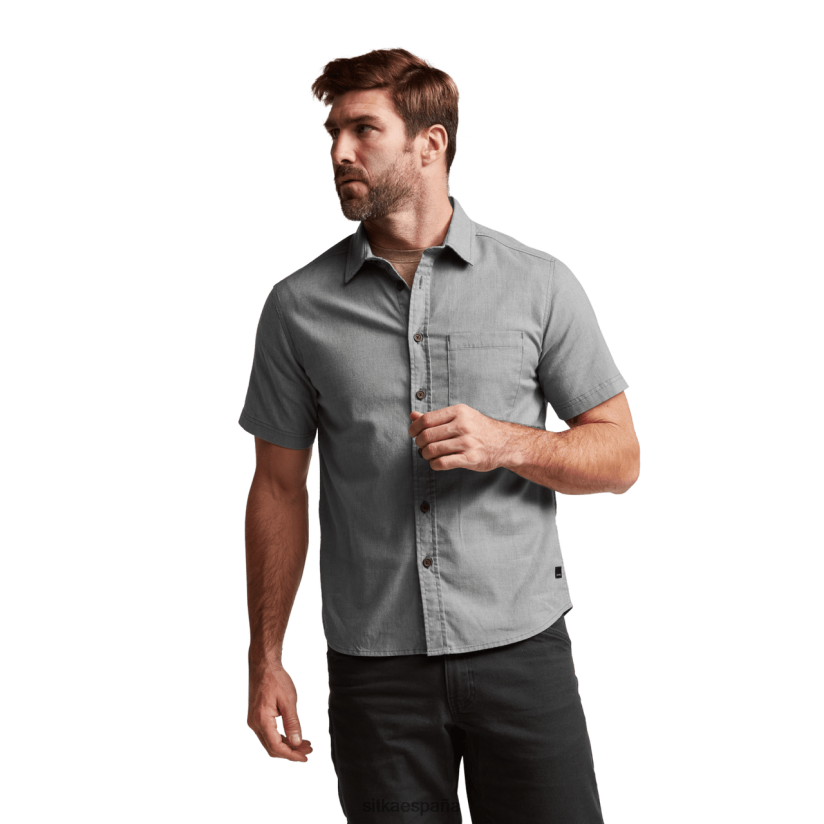 hombres SITKA Gear brezo ahumado camisa ambary ss tapas 8D62F0167