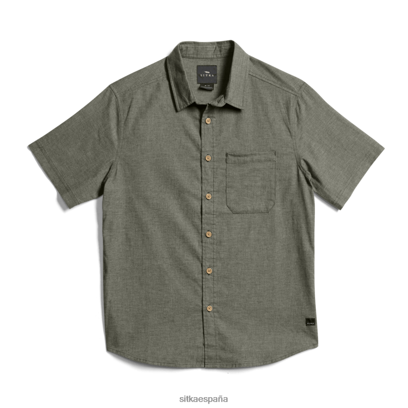 hombres SITKA Gear brezo liquen profundo camisa ambary ss tapas 8D62F0165