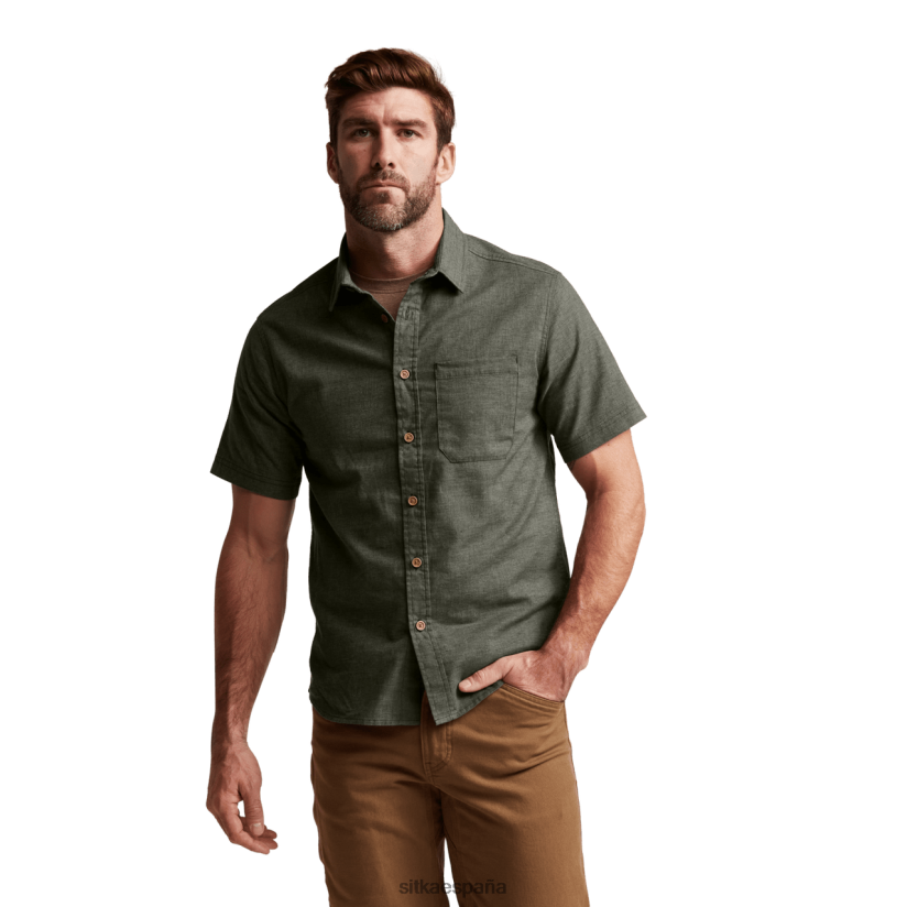 hombres SITKA Gear brezo liquen profundo camisa ambary ss tapas 8D62F0165