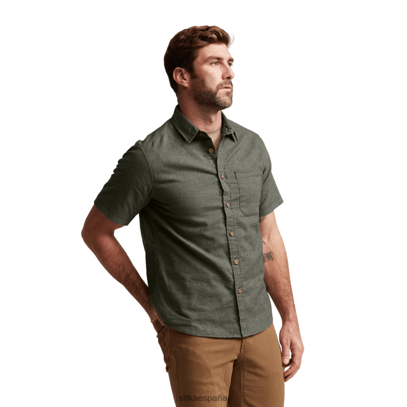 hombres SITKA Gear brezo liquen profundo camisa ambary ss tapas 8D62F0165