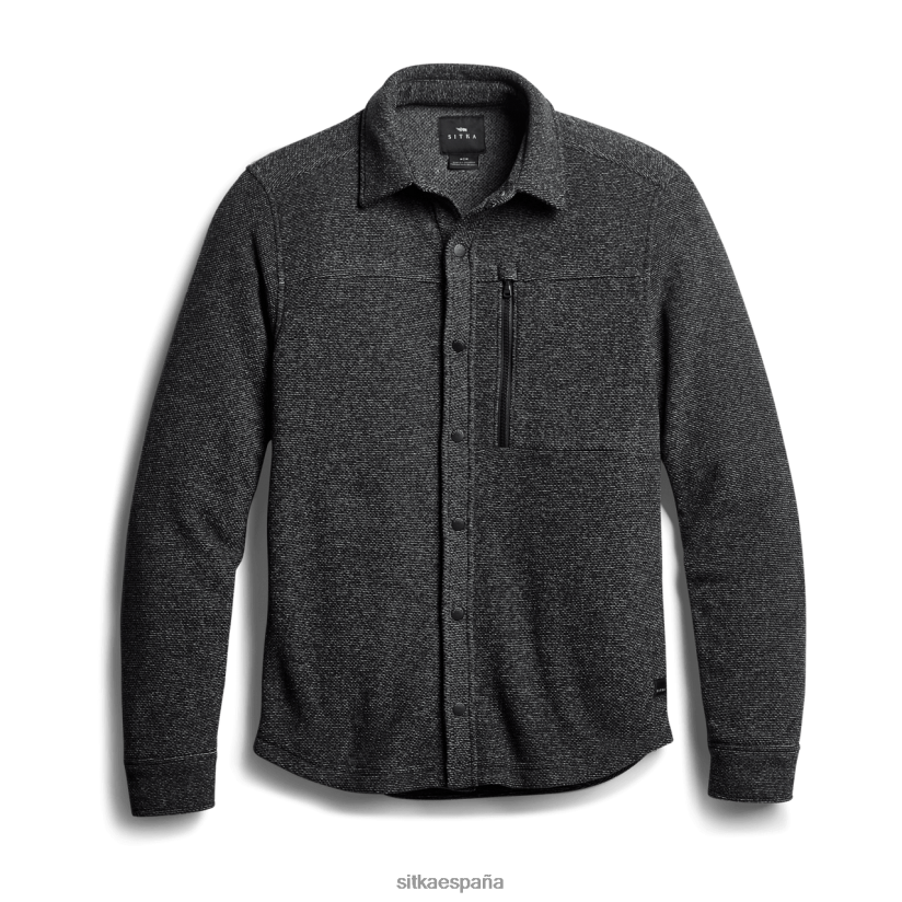 hombres SITKA Gear brezo negro camisa snowcrest ls tapas 8D62F0162
