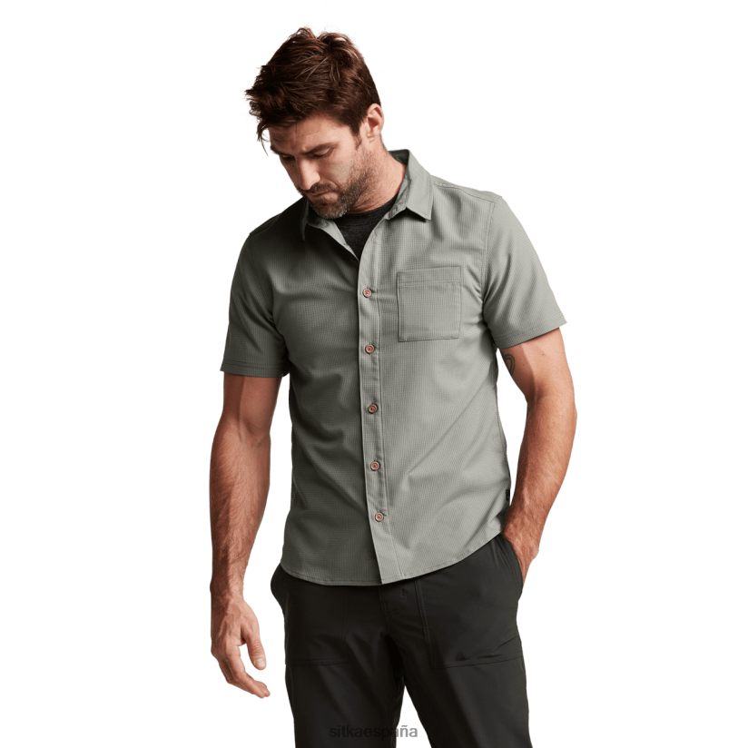hombres SITKA Gear campo gris camisa mojave ss tapas 8D62F0138