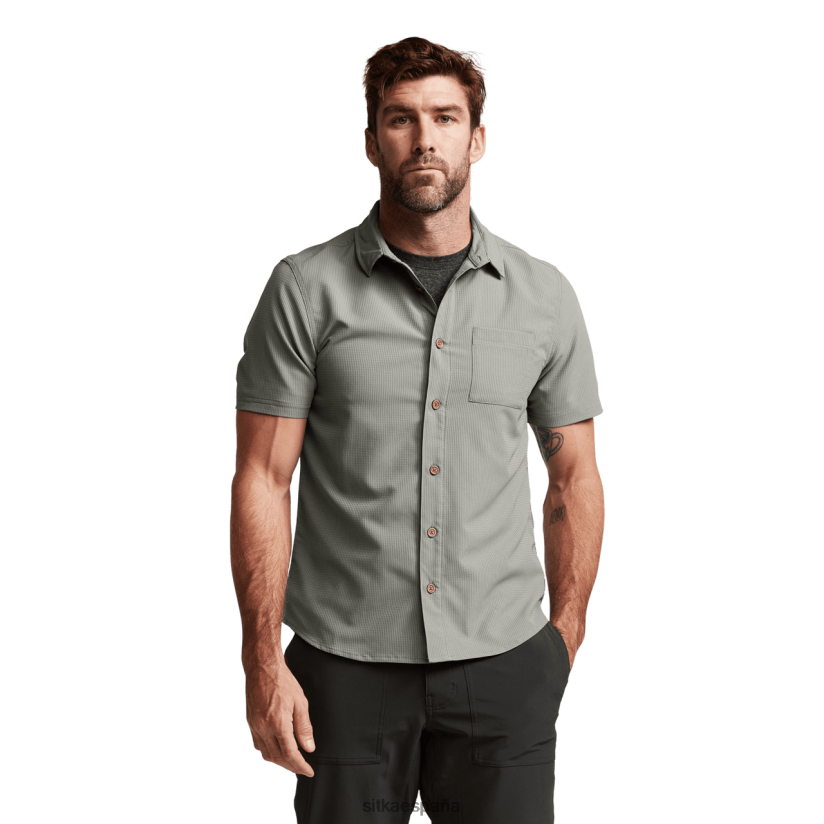 hombres SITKA Gear campo gris camisa mojave ss tapas 8D62F0138