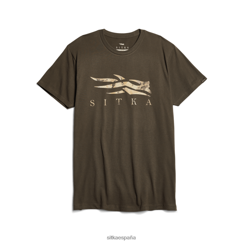 hombres SITKA Gear aves acuáticas terrestres camiseta con icono optifade tapas 8D62F0146