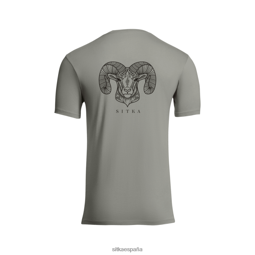 hombres SITKA Gear campo gris camiseta de carnero tapas 8D62F0151