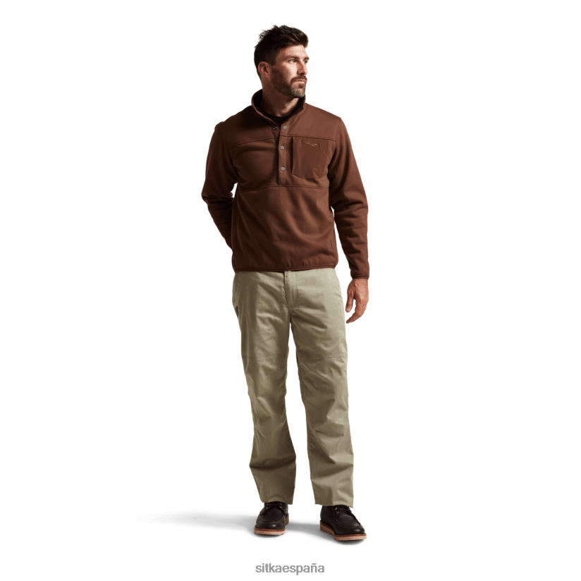 hombres SITKA Gear bisonte forro polar con cierre frontal tapas 8D62F0206