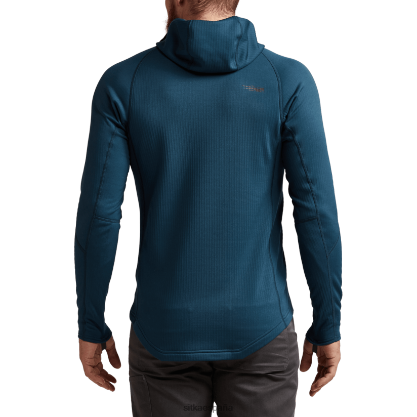 hombres SITKA Gear azul egeo sudadera con capucha pesada tapas 8D62F099