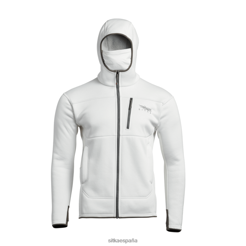 hombres SITKA Gear blanco cruzar con capucha tapas 8D62F091