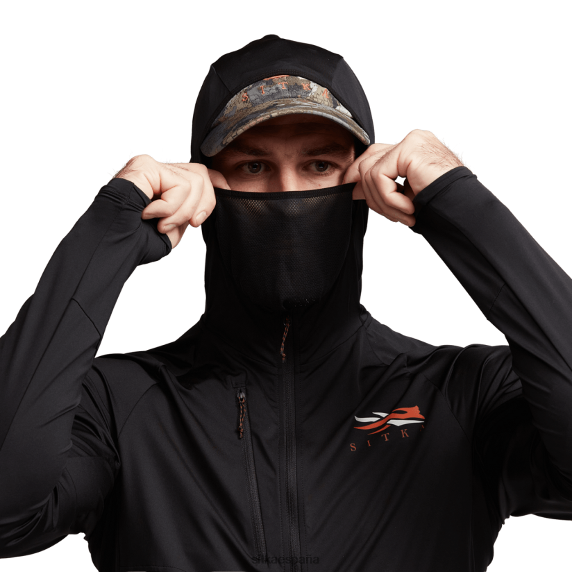 hombres SITKA Gear negro sudadera con capucha de guardia equinoccio tapas 8D62F0107