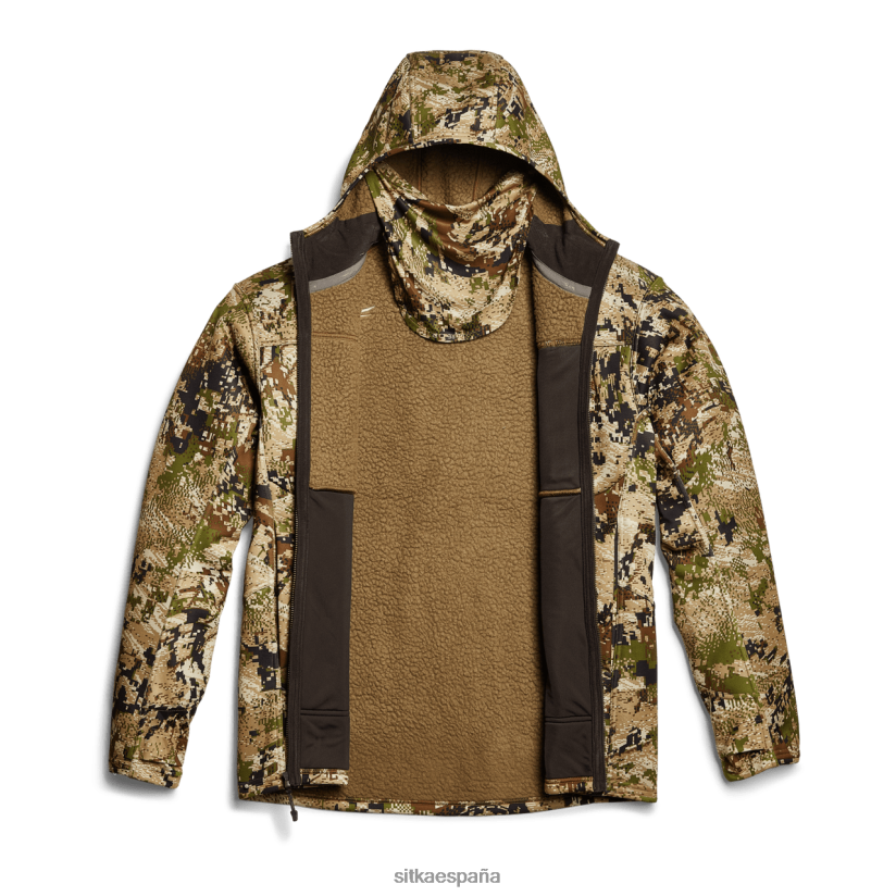 hombres SITKA Gear optifade subalpino cruzar con capucha tapas 8D62F089