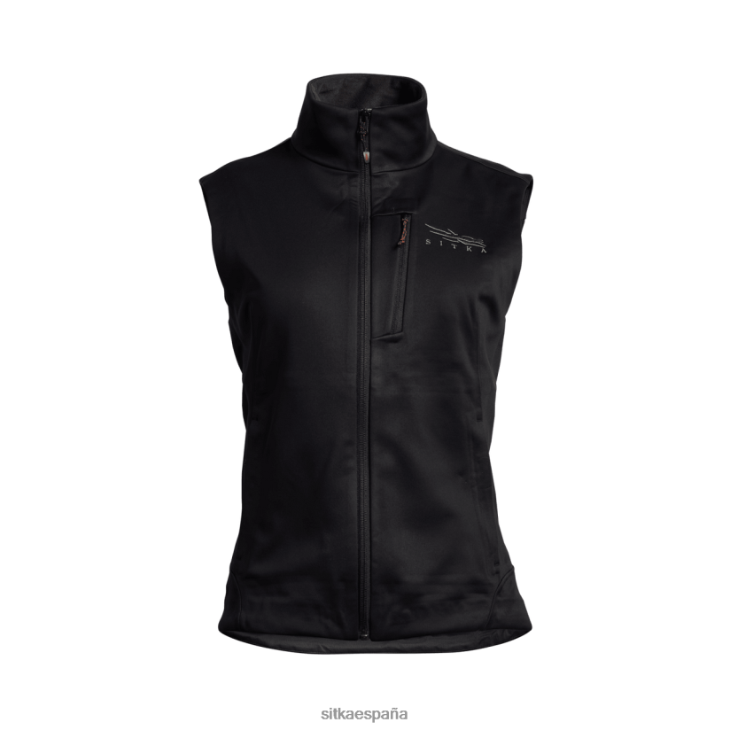 mujer SITKA Gear negro chaleco jetstream chaquetas y chalecos 8D62F0391