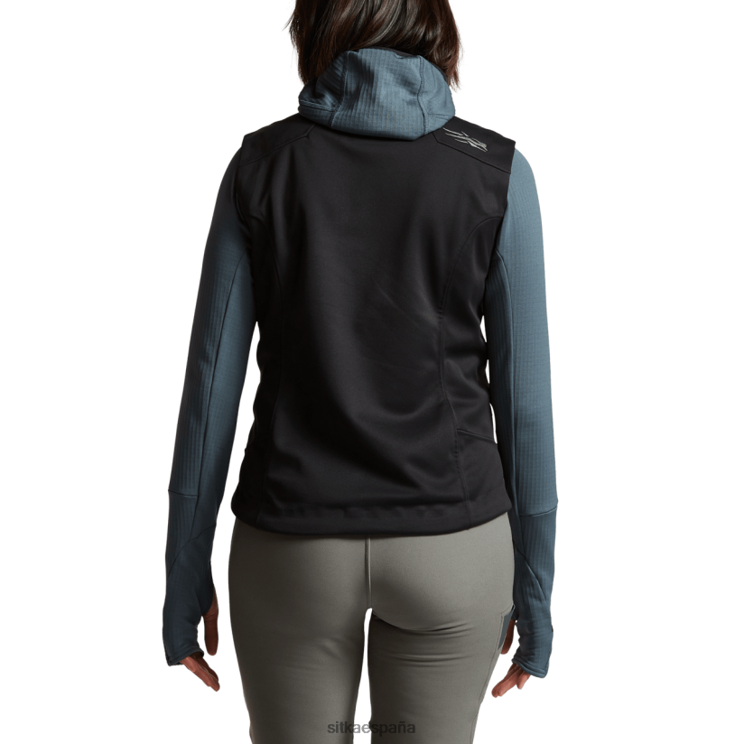 mujer SITKA Gear negro chaleco jetstream chaquetas y chalecos 8D62F0391