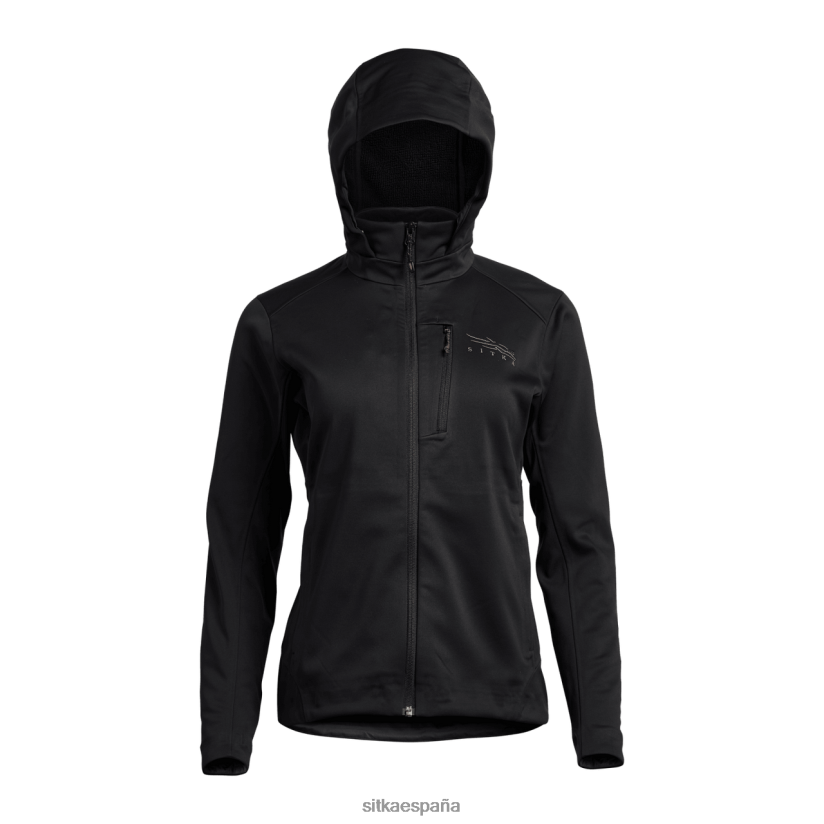 mujer SITKA Gear negro chaqueta jetstream chaquetas y chalecos 8D62F0383