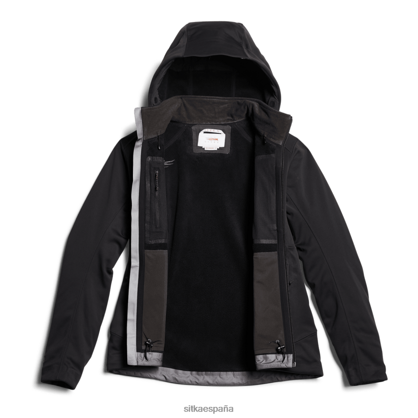 mujer SITKA Gear negro chaqueta jetstream chaquetas y chalecos 8D62F0383