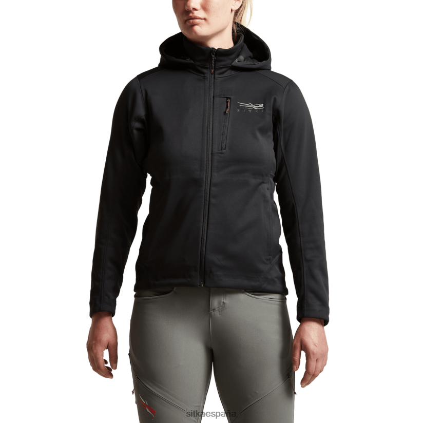 mujer SITKA Gear negro chaqueta jetstream chaquetas y chalecos 8D62F0383