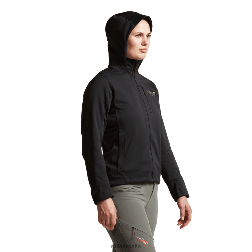 mujer SITKA Gear negro chaqueta jetstream chaquetas y chalecos 8D62F0383