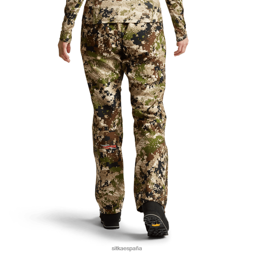 mujer SITKA Gear optifade subalpino pantalón de lluvia fondos 8D62F0414