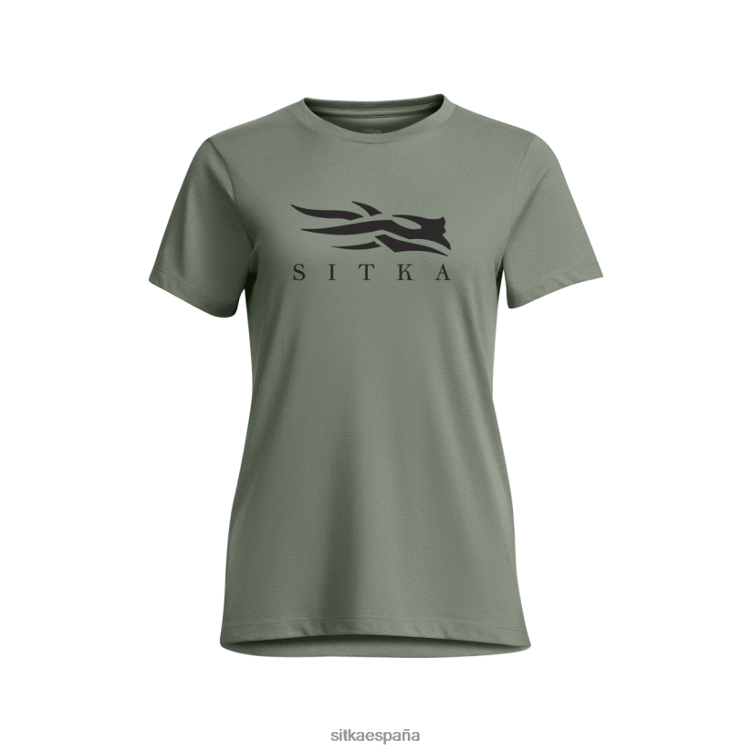 mujer SITKA Gear eucalipto camiseta icono tapas 8D62F0406