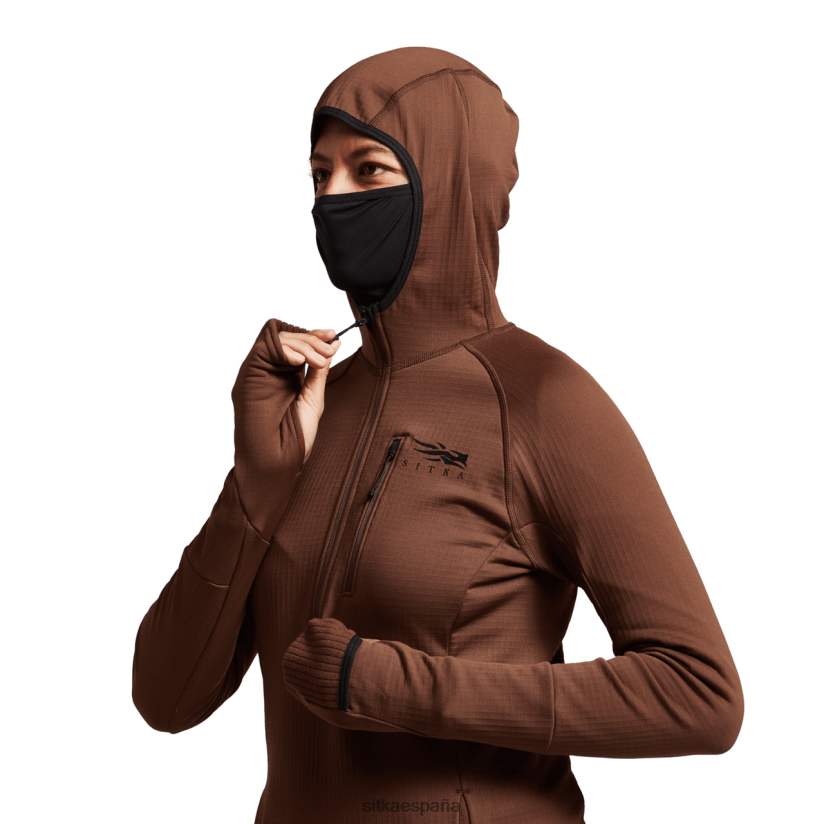 mujer SITKA Gear bisonte fanático con capucha tapas 8D62F0400