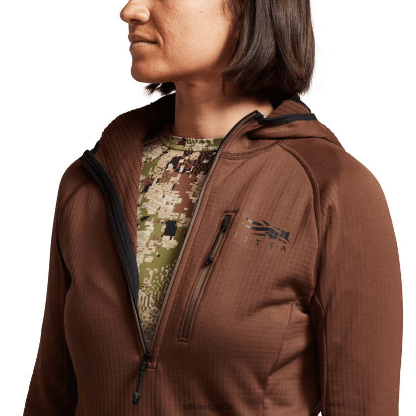 mujer SITKA Gear bisonte fanático con capucha tapas 8D62F0400