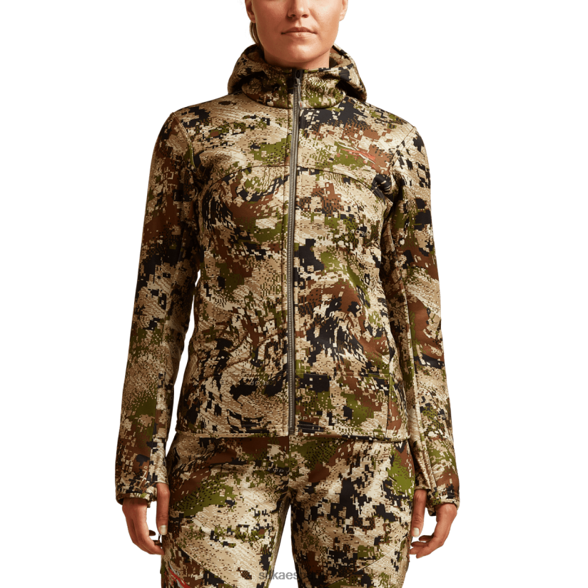 mujer SITKA Gear optifade subalpino cruzar con capucha tapas 8D62F0394